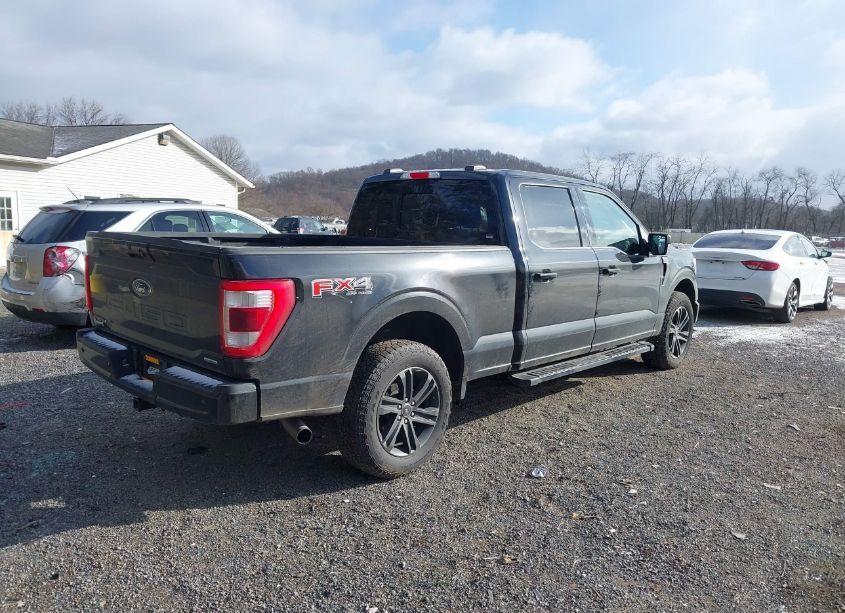 Photo 4 of 2021 Ford F-150 LARIAT (VIN 1FTFW1E85MKD76457)