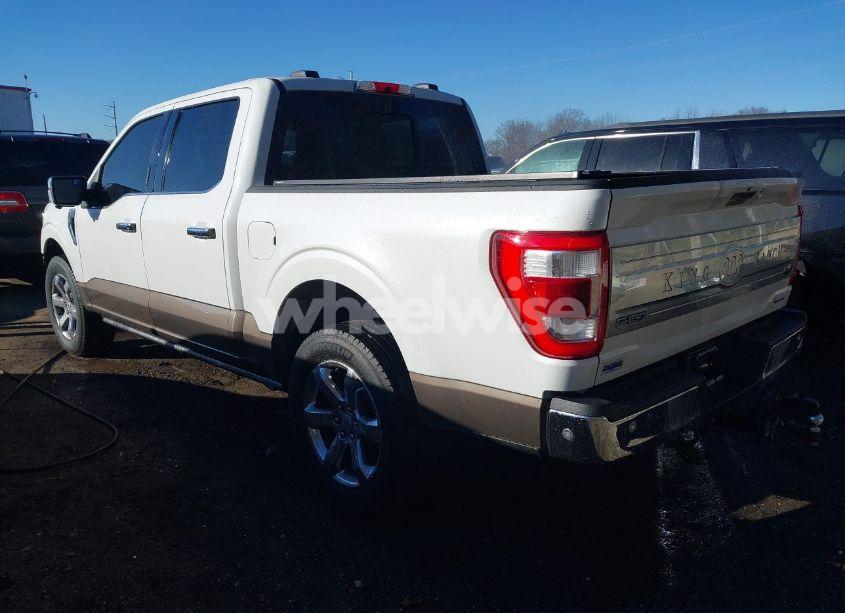 Photo 3 of 2021 Ford F-150 KING RANCH (VIN 1FTFW1E86MFA07549)