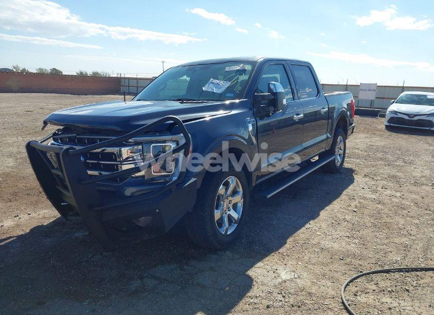 Photo 2 of 2022 Ford F-150 LARIAT (VIN 1FTFW1E87NFA90247)