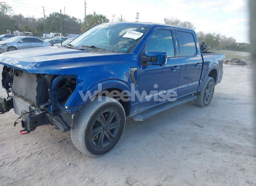 Photo 2 of 2022 Ford F-150 LARIAT (VIN 1FTFW1E87NFC15148)