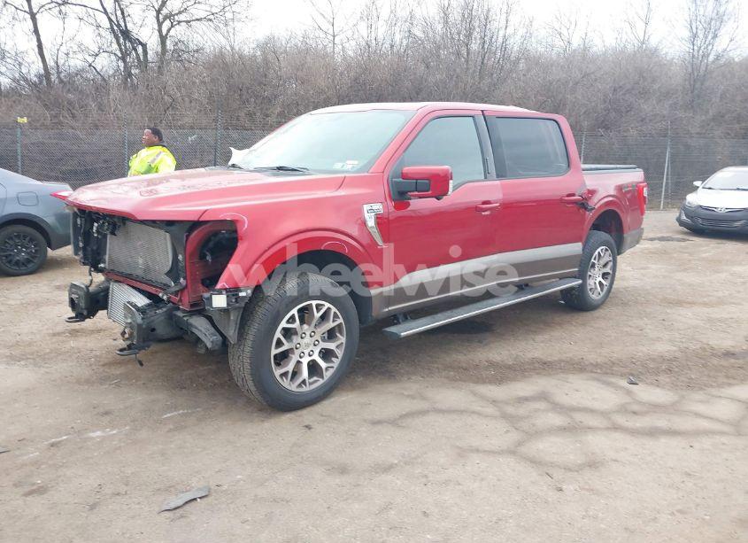 Photo 2 of 2022 Ford F-150 KING RANCH (VIN 1FTFW1E87NFC15893)