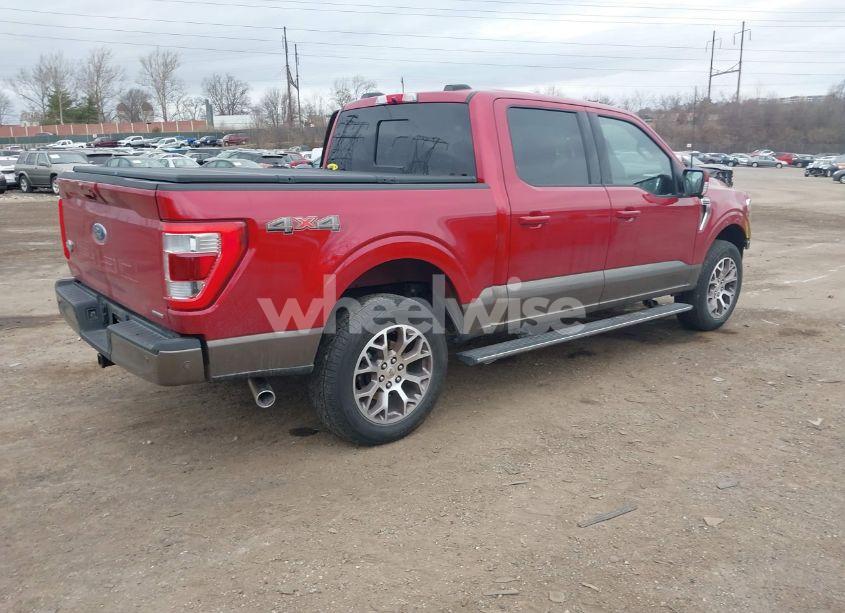 Photo 4 of 2022 Ford F-150 KING RANCH (VIN 1FTFW1E87NFC15893)