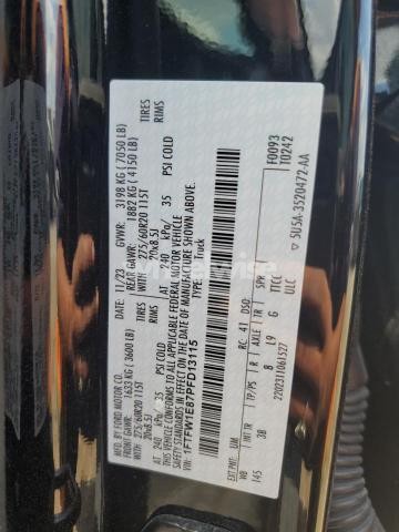 2023 FORD F150 SUPERCREW (VIN 1FTFW1E87PFD13115) main photo