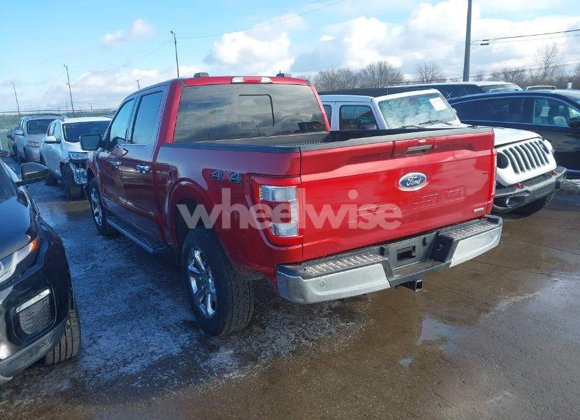 Photo 3 of 2021 Ford F-150 LARIAT (VIN 1FTFW1E88MFC93209)