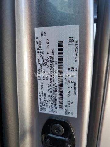 Photo 2 of 2022 FORD F150 SUPERCREW (VIN 1FTFW1E89NFC05477)