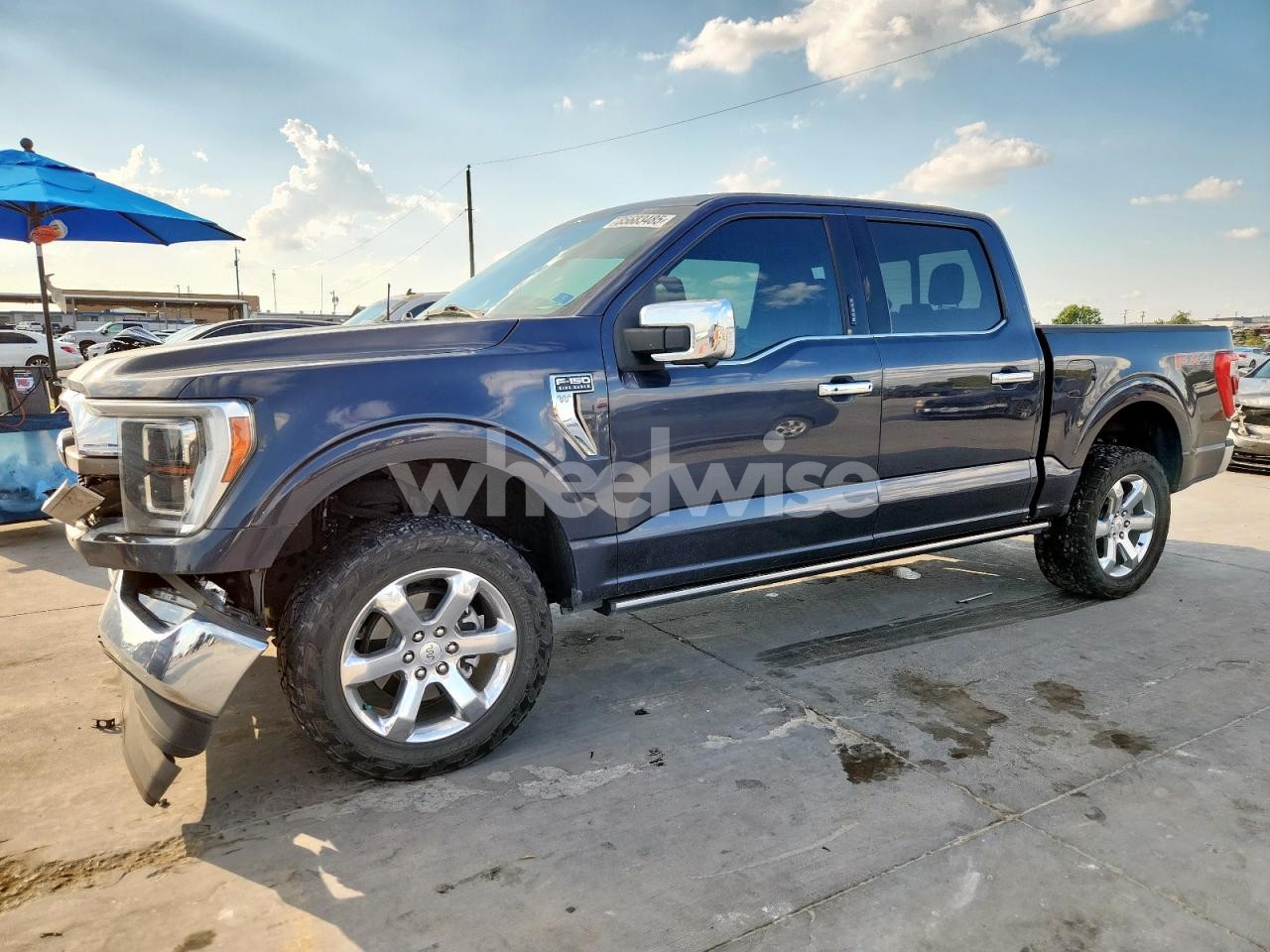 2021 FORD F150 SUPERCREW (VIN 1FTFW1E8XMFC07351) main photo