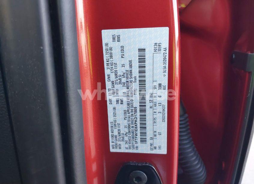 Photo 9 of 2023 Ford F-150 XLT (VIN 1FTFW1E8XPKD17005)