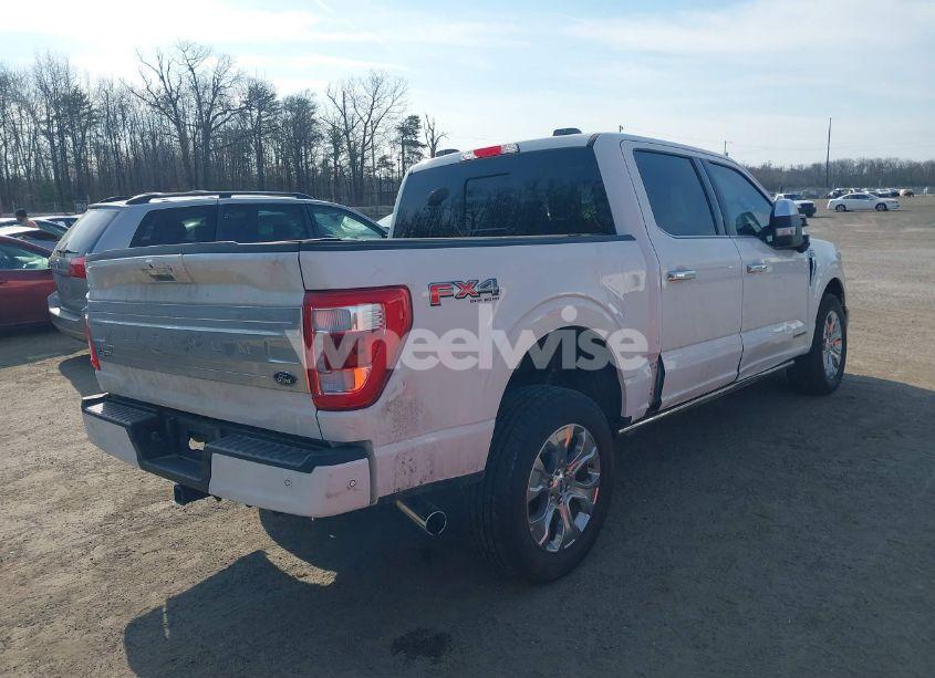 Photo 4 of 2023 Ford F-150 PLATINUM (VIN 1FTFW1ED1PFB34792)