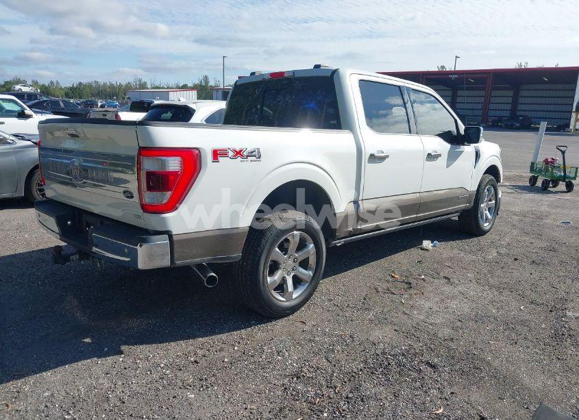 Photo 4 of 2021 Ford F-150 KING RANCH (VIN 1FTFW1ED3MFB52075)
