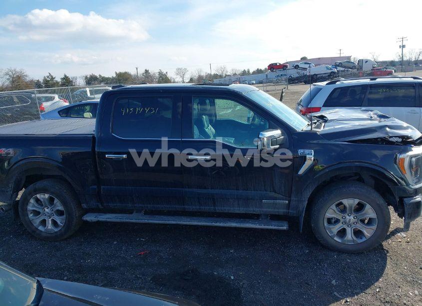 Photo 13 of 2022 Ford F-150 PLATINUM (VIN 1FTFW1ED3NFA42502)