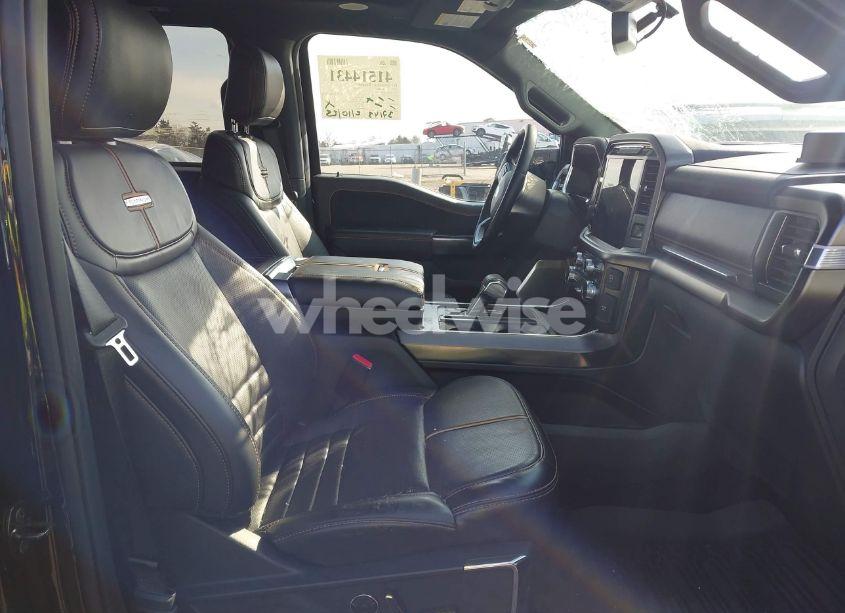 Photo 5 of 2022 Ford F-150 PLATINUM (VIN 1FTFW1ED3NFA42502)