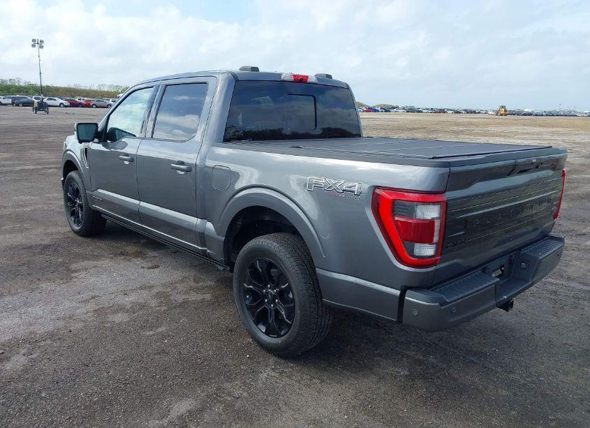 Photo 3 of 2022 Ford F-150 PLATINUM (VIN 1FTFW1ED3NFB85725)