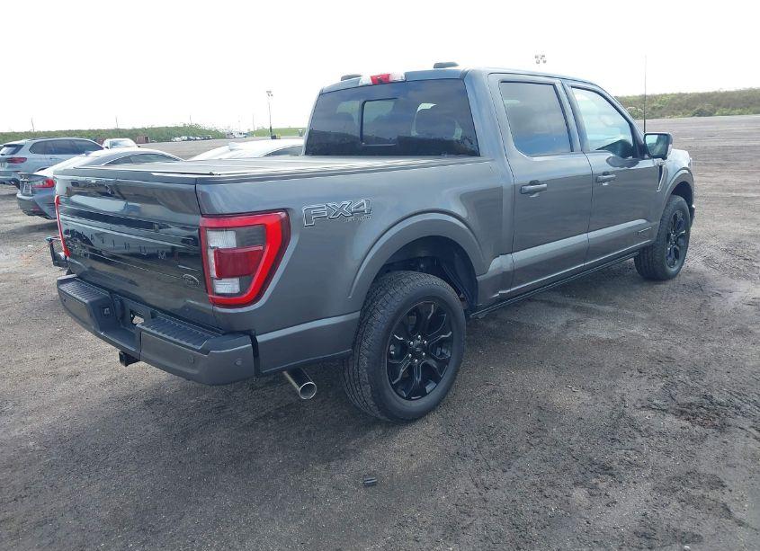 Photo 4 of 2022 Ford F-150 PLATINUM (VIN 1FTFW1ED3NFB85725)