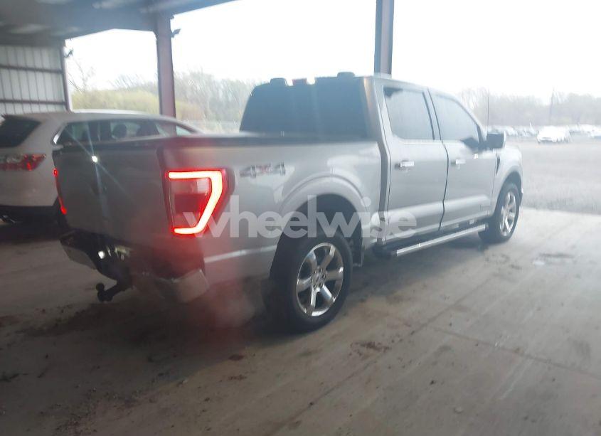 Photo 4 of 2021 Ford F-150 LARIAT (VIN 1FTFW1ED4MFA57329)