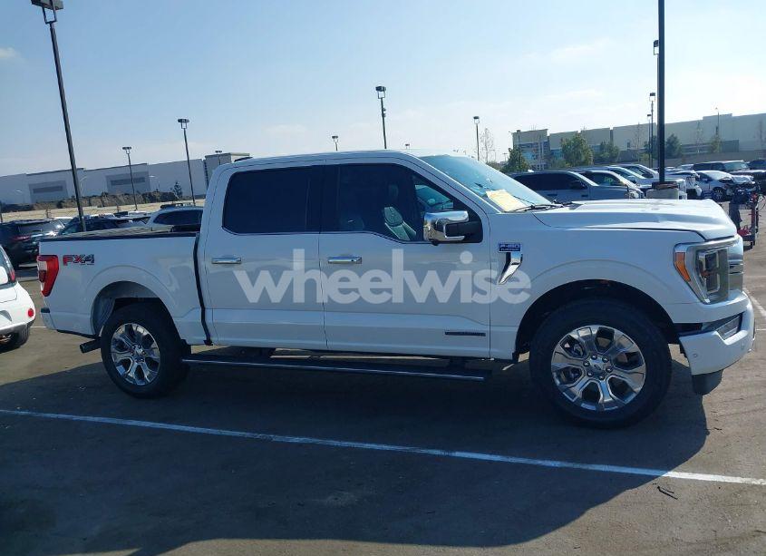 Photo 13 of 2022 Ford F-150 PLATINUM (VIN 1FTFW1ED5NFA50021)