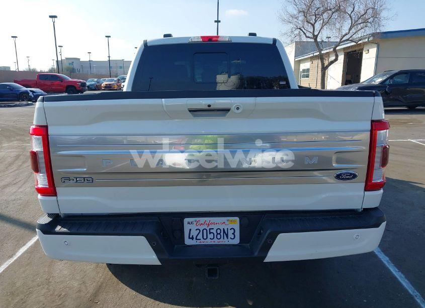 Photo 16 of 2022 Ford F-150 PLATINUM (VIN 1FTFW1ED5NFA50021)