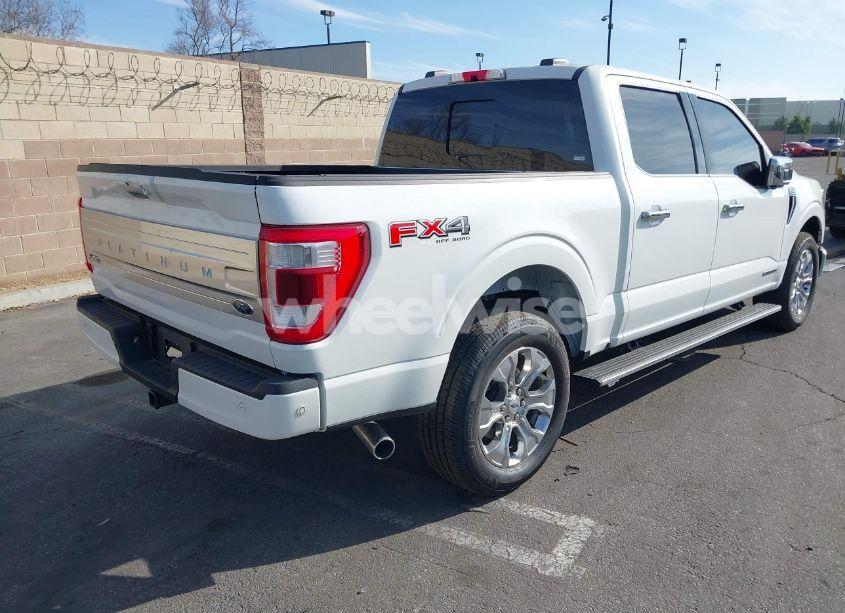 Photo 4 of 2022 Ford F-150 PLATINUM (VIN 1FTFW1ED5NFA50021)
