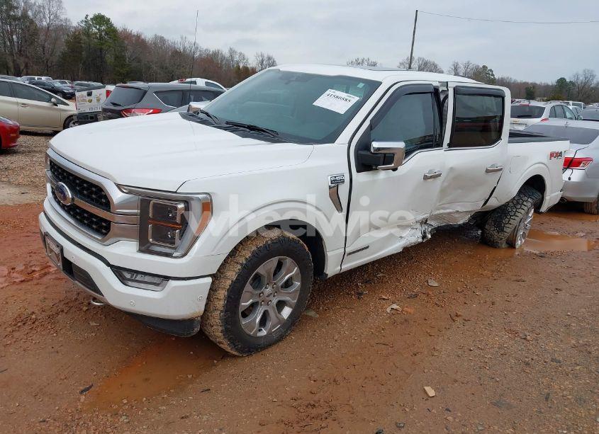 Photo 2 of 2021 Ford F-150 PLATINUM (VIN 1FTFW1ED6MFA56361)