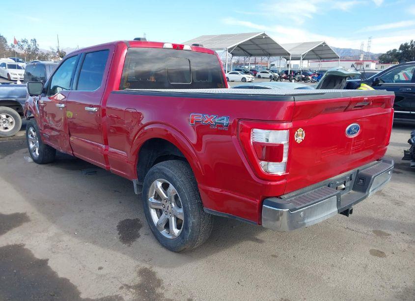 Photo 3 of 2022 Ford F-150 LARIAT (VIN 1FTFW1ED7NFB64182)
