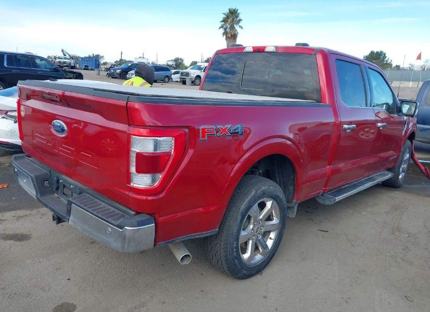 Photo 4 of 2022 Ford F-150 LARIAT (VIN 1FTFW1ED7NFB64182)