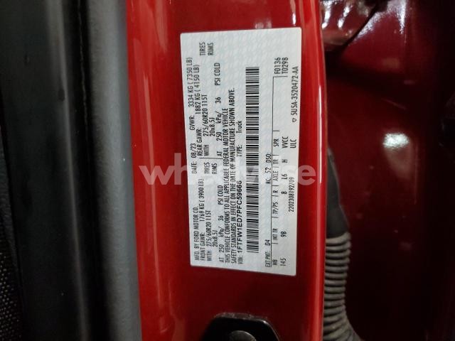 Photo 8 of 2023 FORD F150 SUPERCREW (VIN 1FTFW1ED7PFC59666)