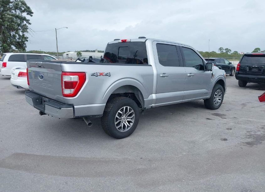 Photo 4 of 2022 Ford F-150 LARIAT (VIN 1FTFW1ED8NFB55491)