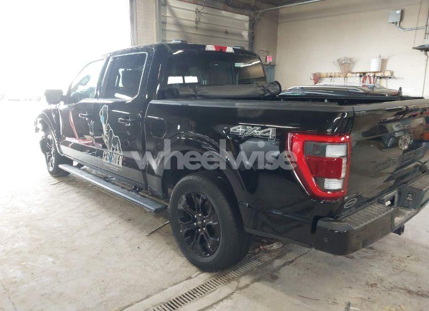 Photo 3 of 2022 Ford F-150 LARIAT (VIN 1FTFW1ED8NFC17357)