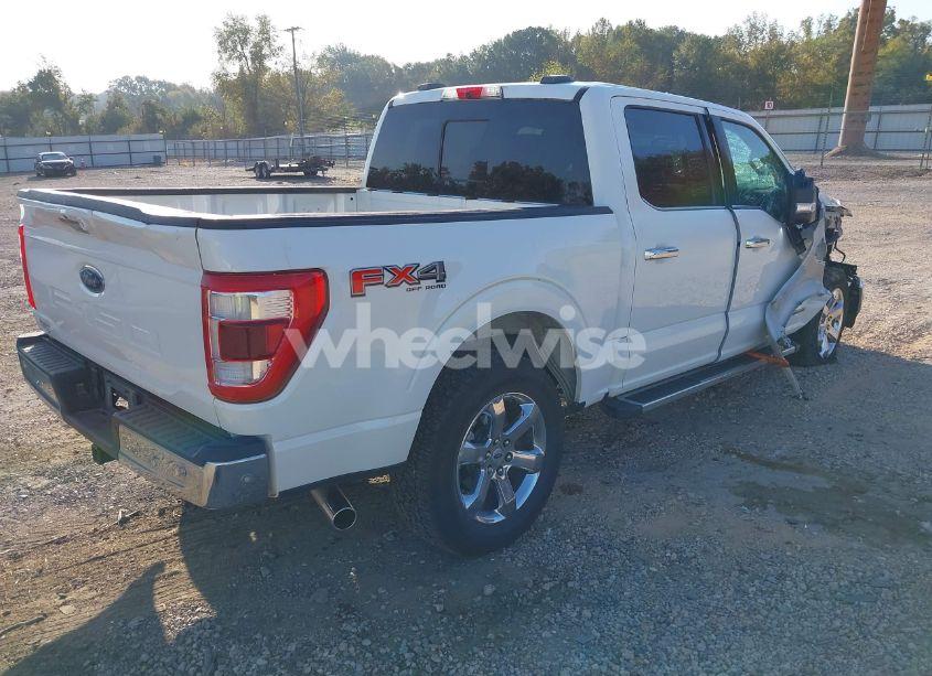 Photo 4 of 2022 Ford F-150 LARIAT (VIN 1FTFW1EDXNFA41735)