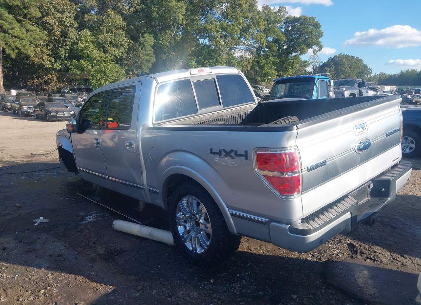 Photo 3 of 2011 Ford F-150 PLATINUM (VIN 1FTFW1EF0BFD19510)