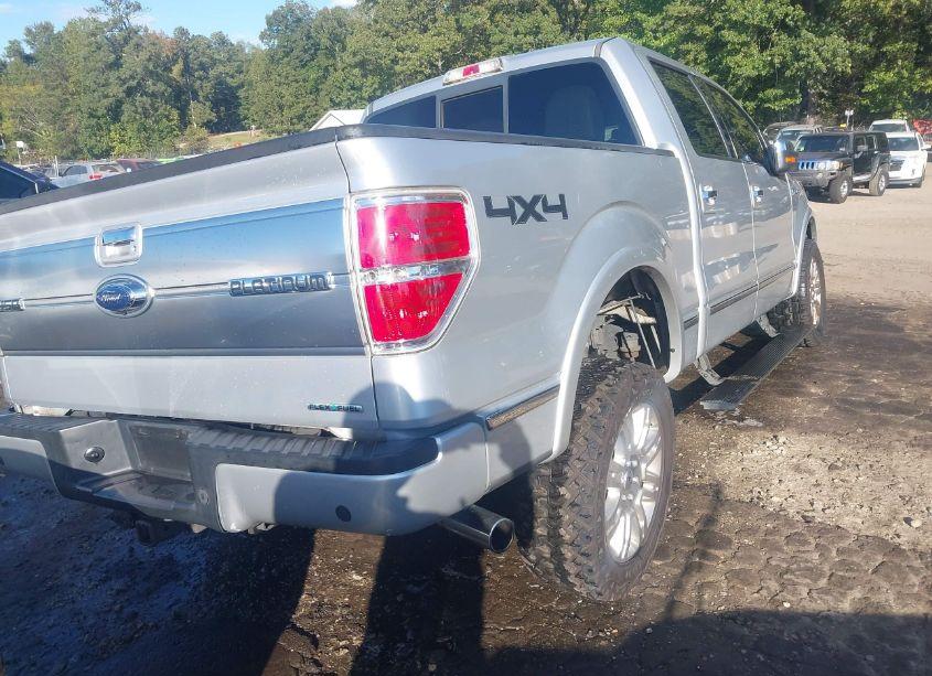 Photo 4 of 2011 Ford F-150 PLATINUM (VIN 1FTFW1EF0BFD19510)