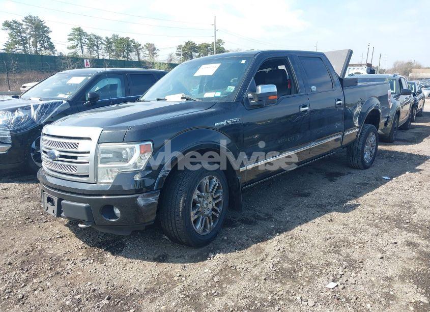 Photo 2 of 2013 Ford F-150 PLATINUM (VIN 1FTFW1EF1DFA41428)