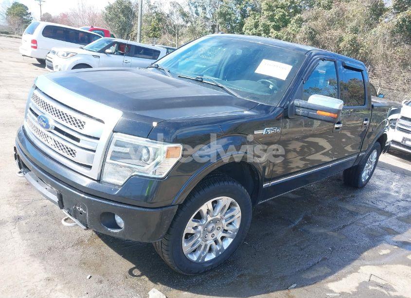 Photo 2 of 2013 Ford F-150 PLATINUM (VIN 1FTFW1EF2DFA12875)