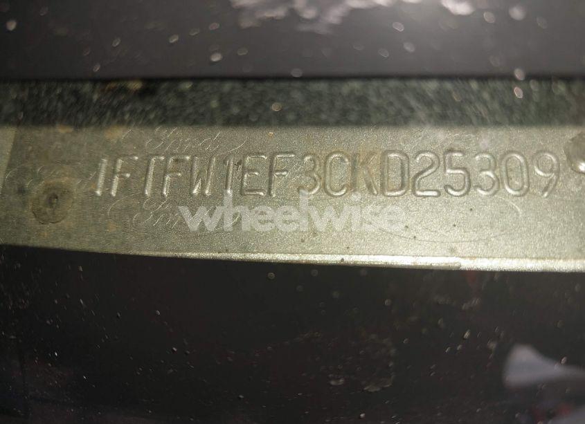 Photo 9 of 2012 Ford F-150 XLT (VIN 1FTFW1EF3CKD25309)