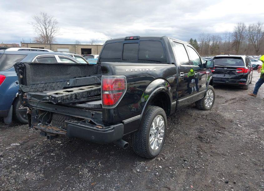 Photo 4 of 2013 Ford F-150 PLATINUM (VIN 1FTFW1EF5DFB17541)