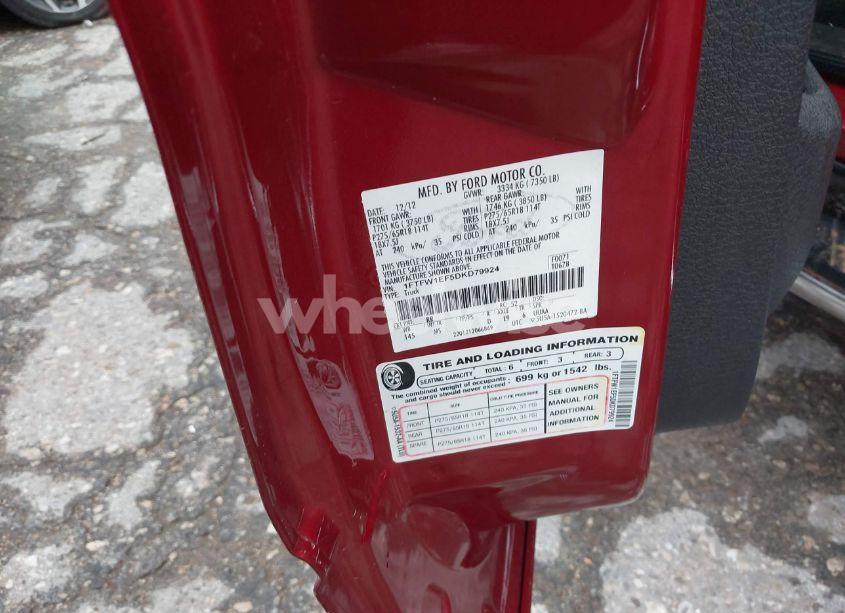 Photo 9 of 2013 Ford F-150 XLT (VIN 1FTFW1EF5DKD79924)