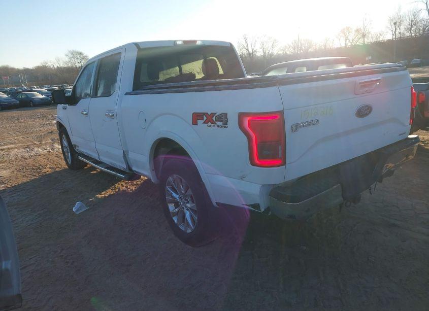 Photo 3 of 2015 Ford F-150 LARIAT (VIN 1FTFW1EF5FFA06037)