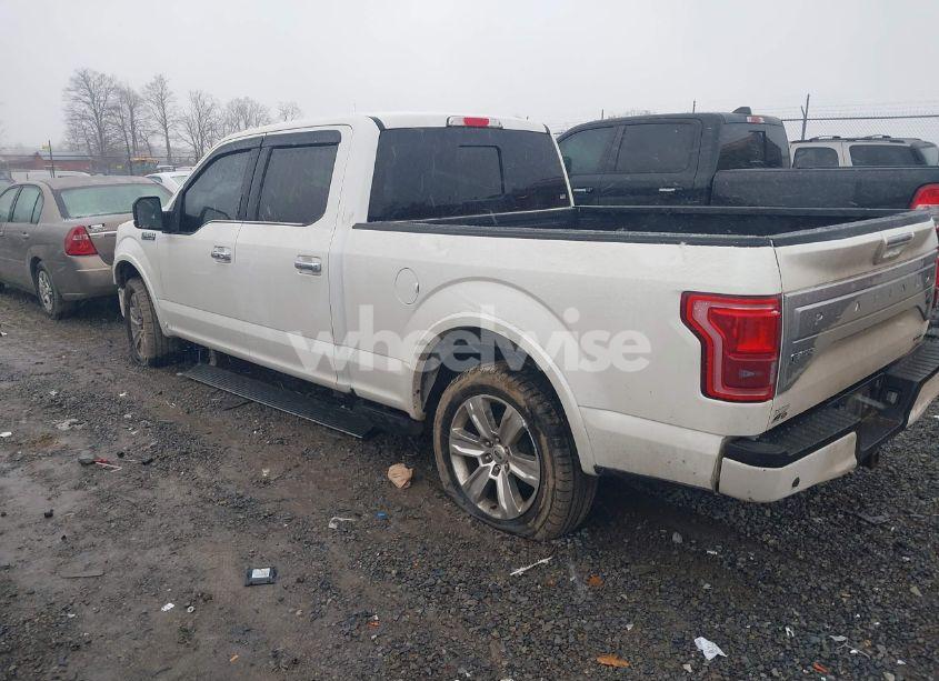 Photo 3 of 2015 Ford F-150 PLATINUM (VIN 1FTFW1EF5FFA19550)