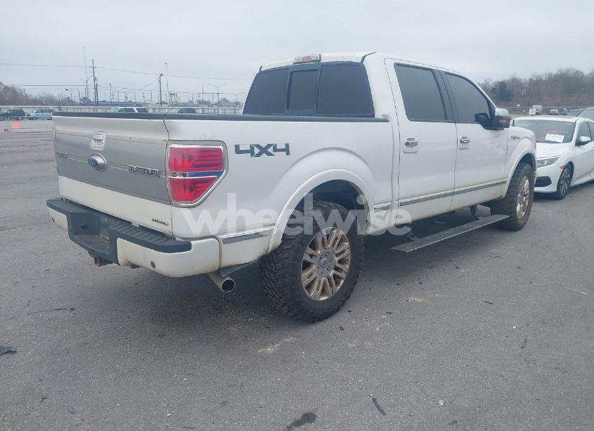 Photo 4 of 2011 Ford F-150 PLATINUM (VIN 1FTFW1EF6BFC85542)