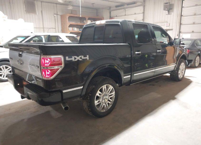 Photo 4 of 2012 Ford F-150 PLATINUM (VIN 1FTFW1EF7CFC29630)