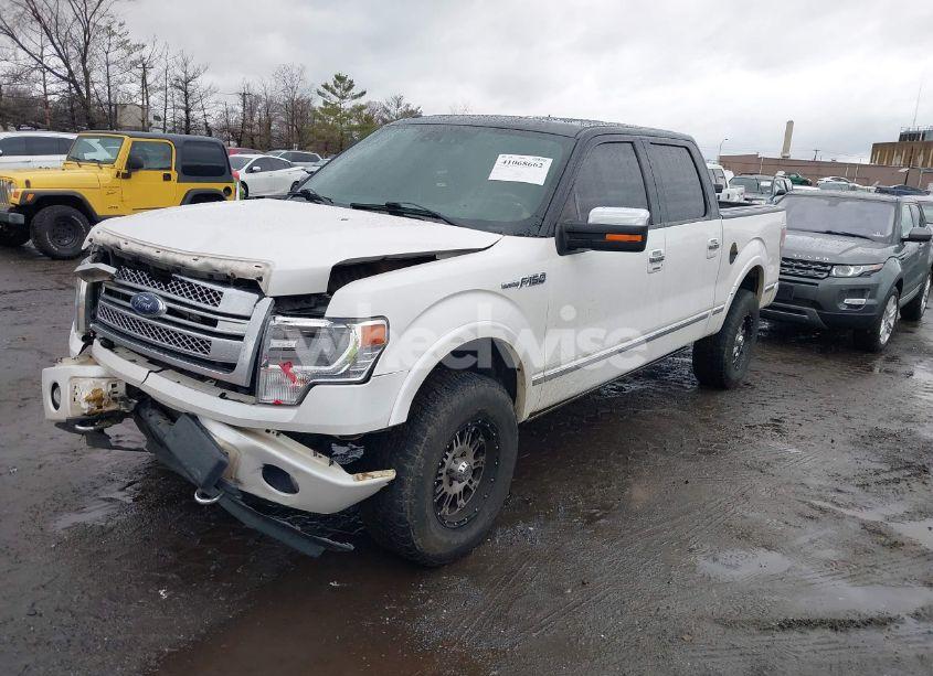 Photo 2 of 2014 Ford F-150 PLATINUM (VIN 1FTFW1EF7EFB24136)
