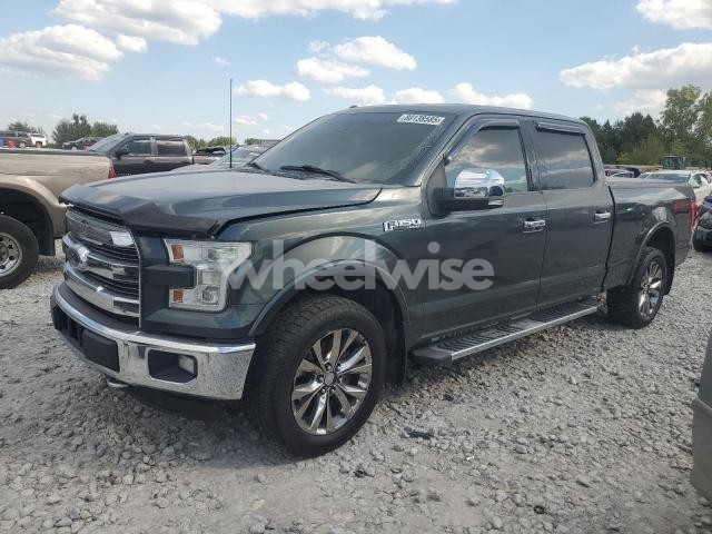 Photo 3 of 2015 FORD F150 SUPERCREW (VIN 1FTFW1EF7FKE25613)
