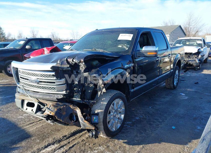 Photo 2 of 2013 Ford F-150 PLATINUM (VIN 1FTFW1EF8DFB35631)