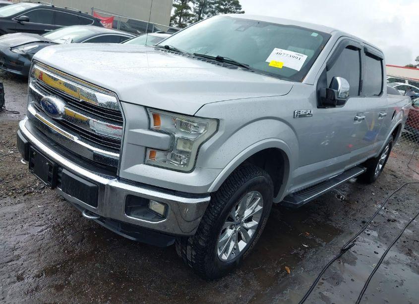 Photo 2 of 2016 Ford F-150 LARIAT (VIN 1FTFW1EF8GFB34483)