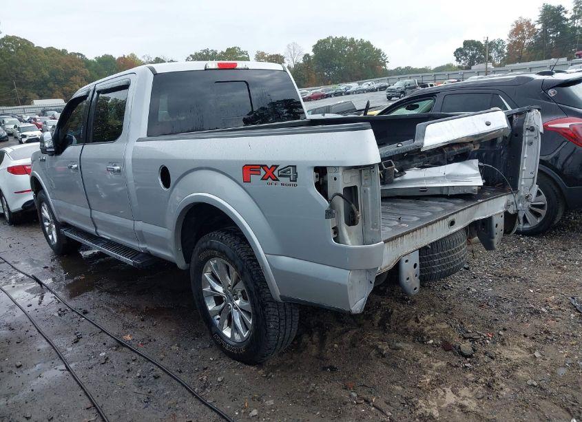 Photo 3 of 2016 Ford F-150 LARIAT (VIN 1FTFW1EF8GFB34483)