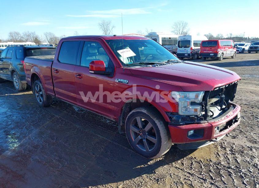 2016 Ford F-150 LARIAT (VIN 1FTFW1EF8GFC22143) main photo