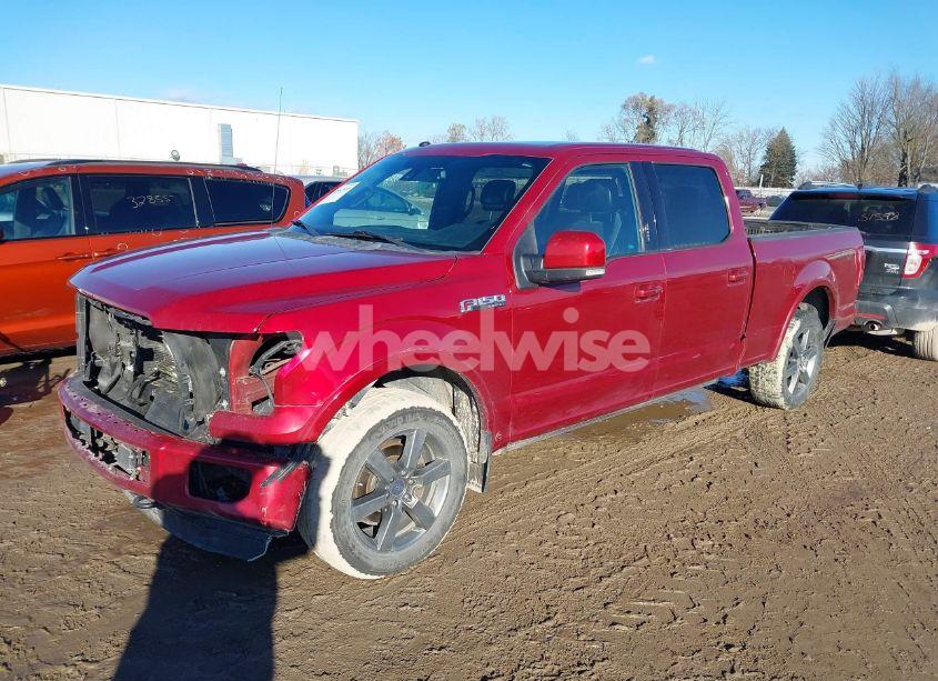 Photo 2 of 2016 Ford F-150 LARIAT (VIN 1FTFW1EF8GFC22143)