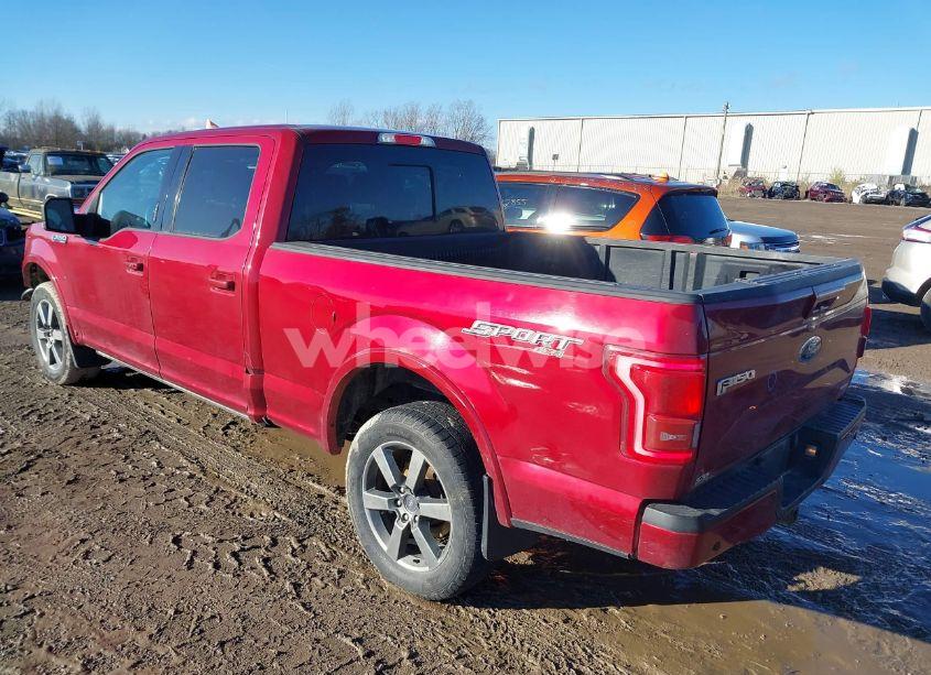 Photo 3 of 2016 Ford F-150 LARIAT (VIN 1FTFW1EF8GFC22143)