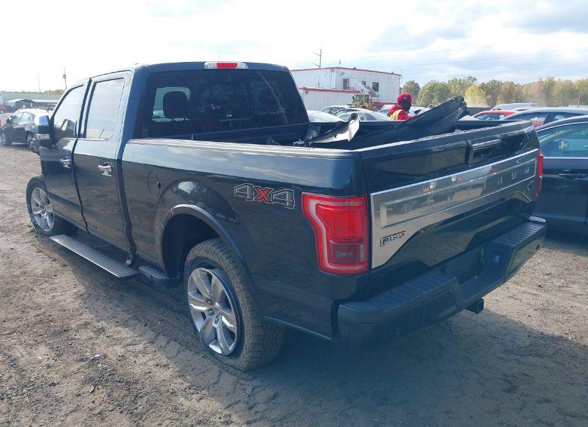 Photo 3 of 2015 Ford F-150 PLATINUM (VIN 1FTFW1EG3FFB94372)