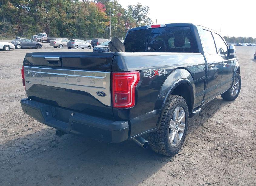 Photo 4 of 2015 Ford F-150 PLATINUM (VIN 1FTFW1EG3FFB94372)