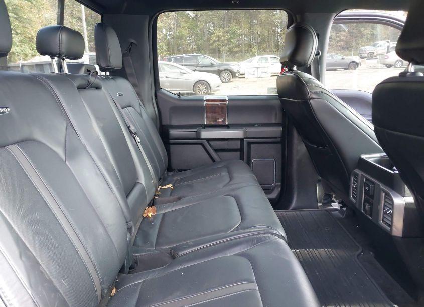 Photo 8 of 2015 Ford F-150 PLATINUM (VIN 1FTFW1EG3FFB94372)